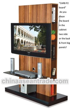 2013 new collections LVD TV stand/glass TV glass/TV stands with melamine faced MDF board