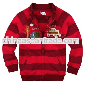 2013 new design Children's fashion children's sweatshirts, zipper up kids hoodies for winter