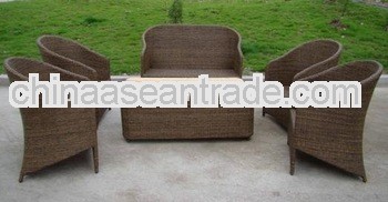 2013 new design garden rattan sofa AWRF5565-UV