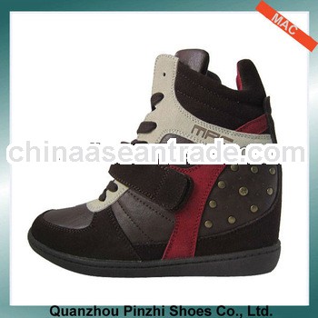 2013 new design woman increase height shoe