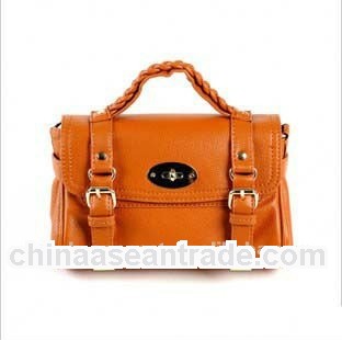 2013 new fashion slap-up leather messenger bag for women