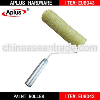 2013 new fashional yellow acrylic paint roller