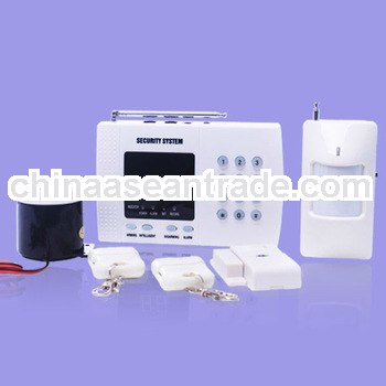 2013 new &hot home security PSTN alarm system wireless