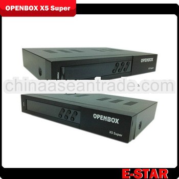 2013 new model hot sellingOrignal openbox x5 super Hot Sunplus 1512AV VFD display Support IPTV Recev