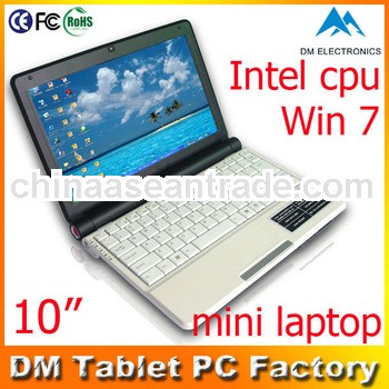 2013 new product of china 10 inch windows laptop intel atom D2500 vatop laptop ( DM-L30)