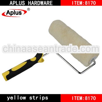 2013 new style Plastic handle sheepskin decorative paint brush roller brushes