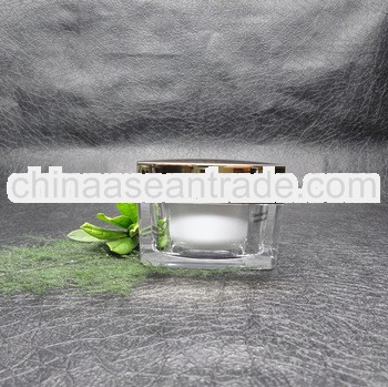 2013 new style acrylic square jar