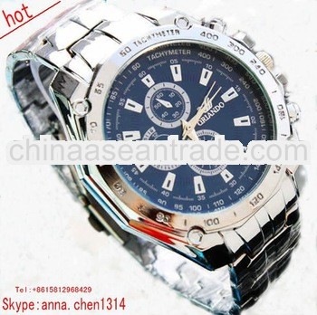 2013 new style geneva multifunction stainless steel watch