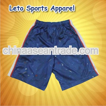 2013 new sublumation custom mens lacrosse shorts