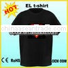 2013 newest promotional sound effect t-shirt,el equalizer tshirt made in shenzhen