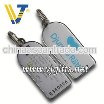 2013 no minimum custom logo metal keychain