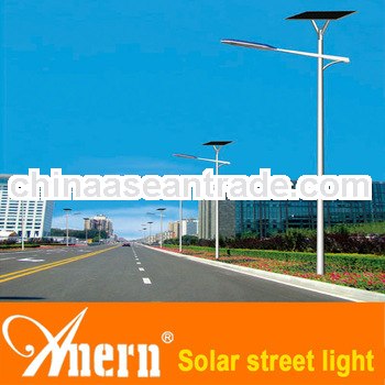 2013 powerful 8m 80W outdoor solar integrated led street light