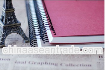 2014 Hot Sale Cloth Cover Spiral Notebook