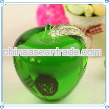 2014 New Purity Green Crystal Wedding Favor Globe For Singapore Souvenirs