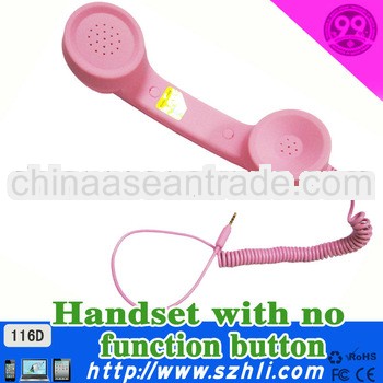 2014 New Retro Style Phone handset, Radiation Proof Handset 116D COCO Phone Handset