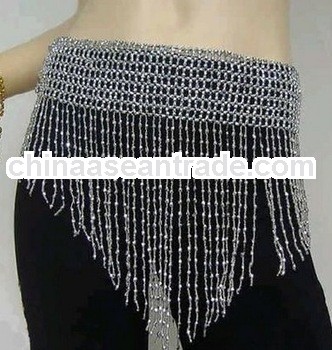 2014 New belly dance beaded belts for ladies'dress