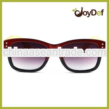 2014 Newest Wayfarer Style Plastic Frames Bamboo Wood Sunglasses Custom