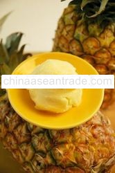 Pineapple flavors for dairy products