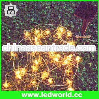 20 led solar powered buzzy bee led string lights