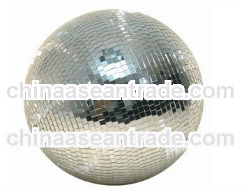 20'' white mosaic led mirror ball disco light with blink light