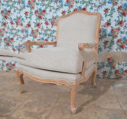Mindi Furniture of Oak Arm Chair Living Room Design