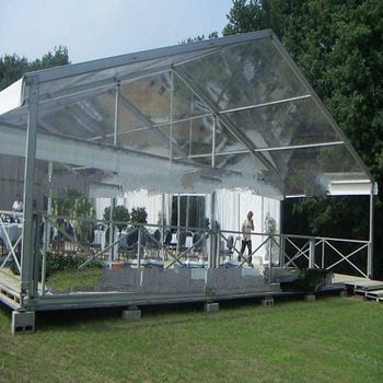 20m width clear span transparent party tent for sale