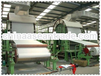 2100mm high speed toilet Paper Machine in hoe tselling