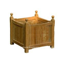 Teak Garden Furniture - Square Planter