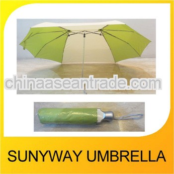 21" 8K 3 Folding Manual Open Lover Umbrella