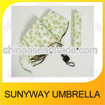 21" 8K Hand Open Flower Custom Print Umbrella