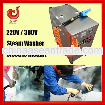 220V or 380V electric heating instant mobile steam car wash machine