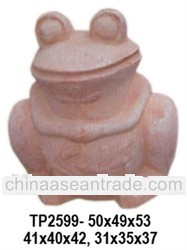 Terracotta animal planter