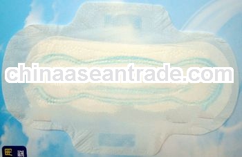 240mm feminine pads with blue printing/ultra thin