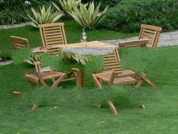 Hanton Set for outdoor furniture from teak wood