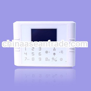 24H-time format wireless alarm system SMS alarm wireless GSM remote control alarm with Fifteen langu