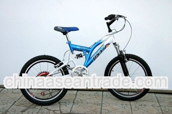 24 26 mountain bicycle with double suspension