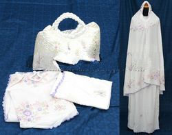 MK - 06 Embroidered Praying Clothes (Mukena)