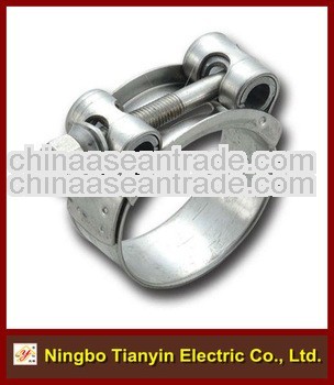 25mm bandwidth heavy duty T bolt pipe clip