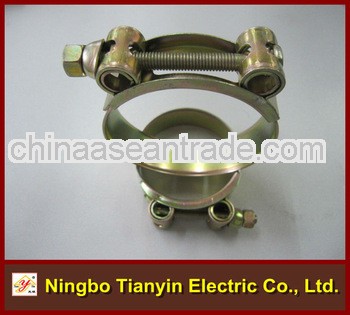 25mm bandwidth powerful T screw pipe clamp