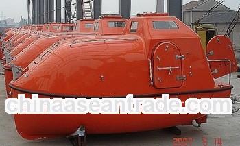 25perons F.R.P Totally enclosed lifeboat and rescue boat