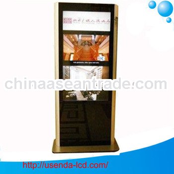 26-65 inch Floor standing iphone shape high definition media player /advertising display