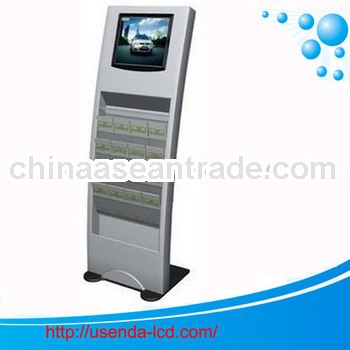 26 inch lcd touchscreen electronic information kiosk with beautiful design