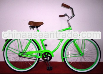 26" men green beach cycle/bicycle/bike