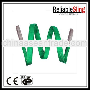 2Ton Green 7:1 60mm Polyester Lifting Sling