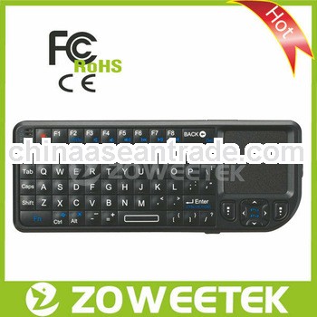 2.4GHz Wireless illuminated keyboard with Mouse Pad