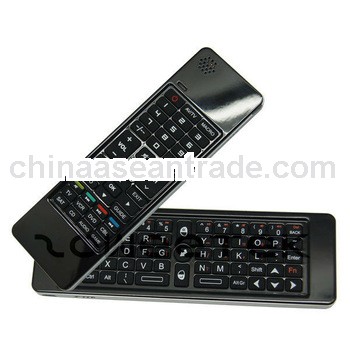 2.4G Wireless Skype Keyboard Fly Mouse Combo with Amazing IR Learning Function Remote Control
