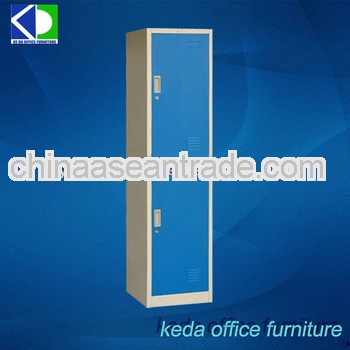 2 Doors Clothes Steel Locker Dressing Cupboard