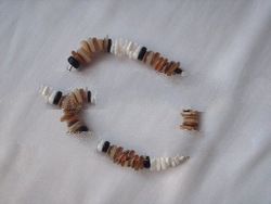 Shell and bead jewellery