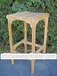 Teak Garden stool Montego Bar stool