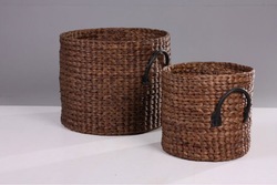 Rattan Basket, Wall decor, Candle holder, Bookends, Placemats, Napkin ring, Home decor